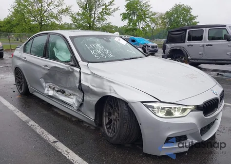 2017 BMW 340I xDrive z USA, uszkodzony, nr VIN WBA8B7C55HK858171